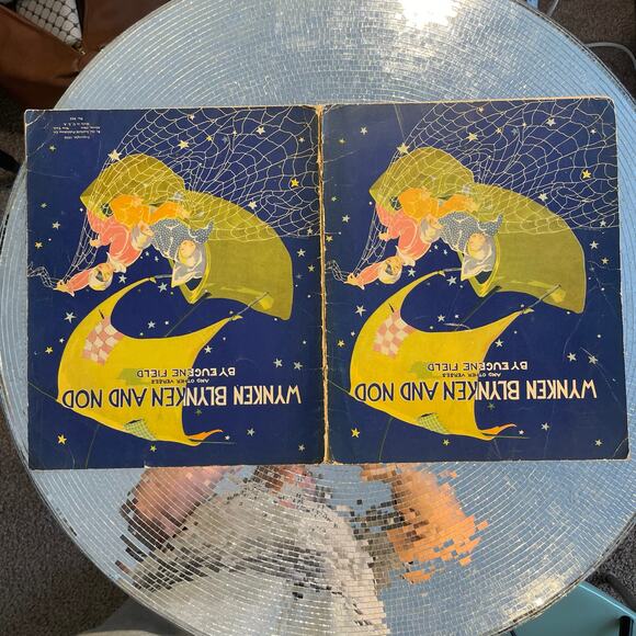 Vintage Wynken Blynken and Nod by Eugene Field 1937 - Picture 8 of 16